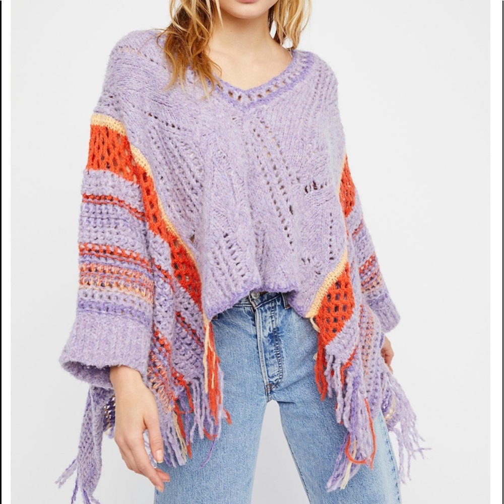 Free people poncho
